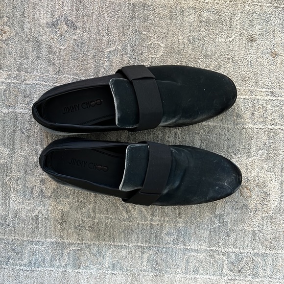 Jimmy Choo - Gorgeous velvet 43.5 size shoes - Picture 2 of 6